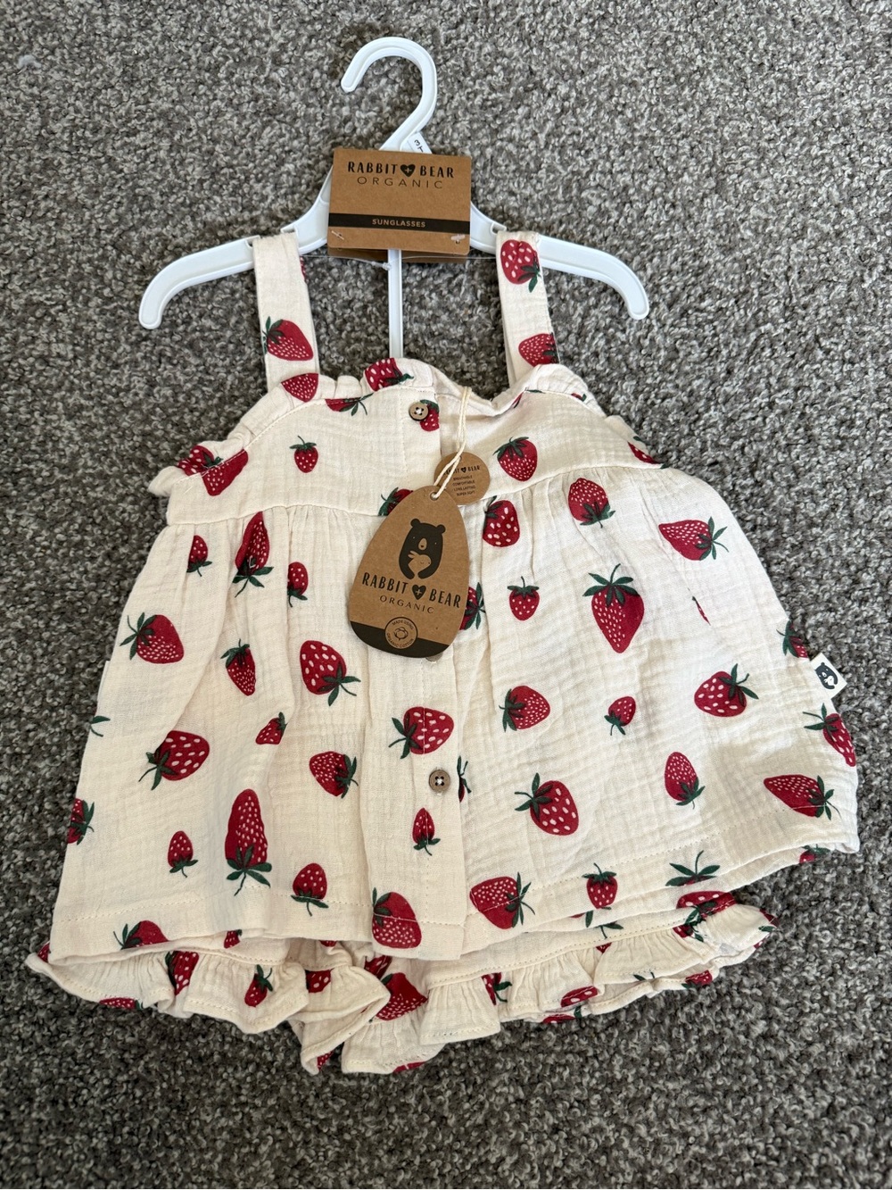 Strawberry Print Summer Set